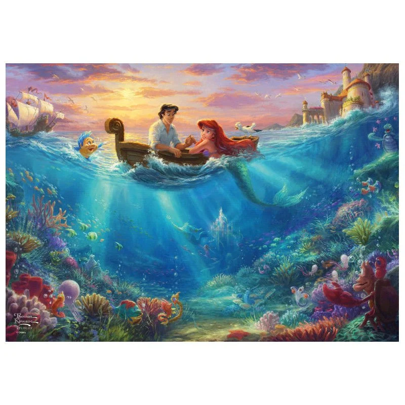 Puzzle Disney - 500pcs : Arielle