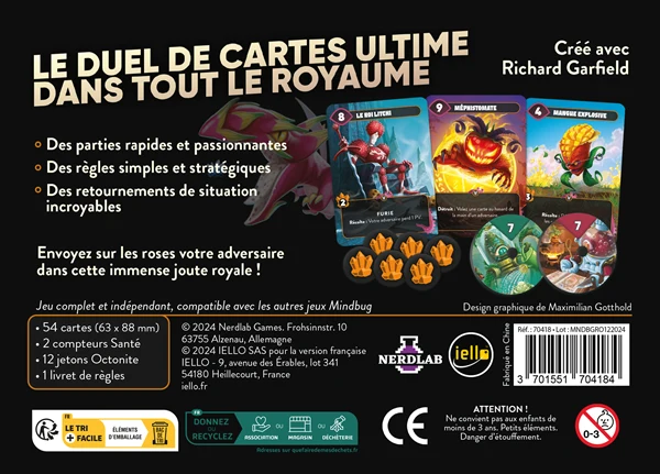 Mindbug Bataille de fruits Royale (VF)