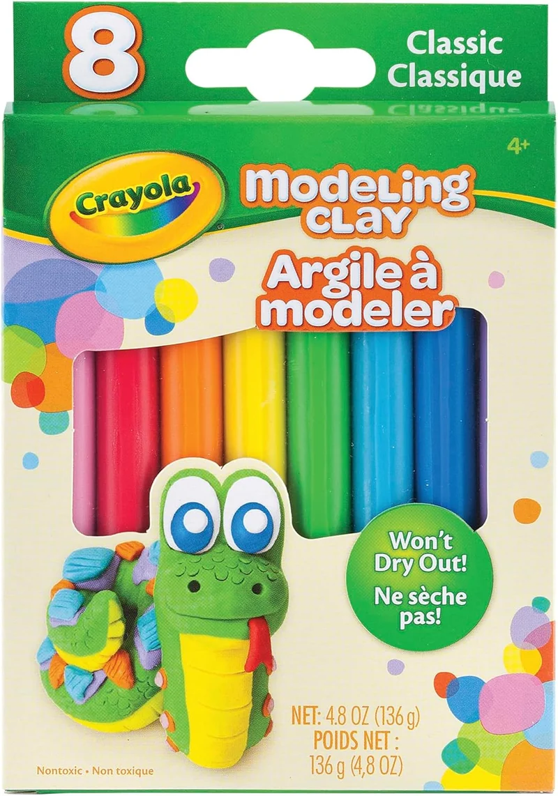 Ensemble d'argile à modeler