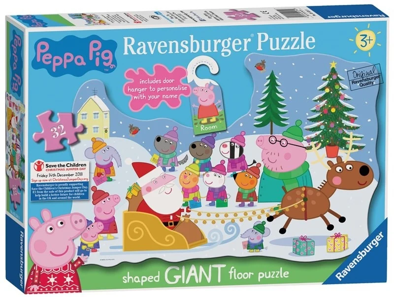 Noël de Peppa Pig géant 32 pièces