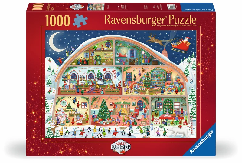 L'Atelier du Père Noël, 1000 pièces