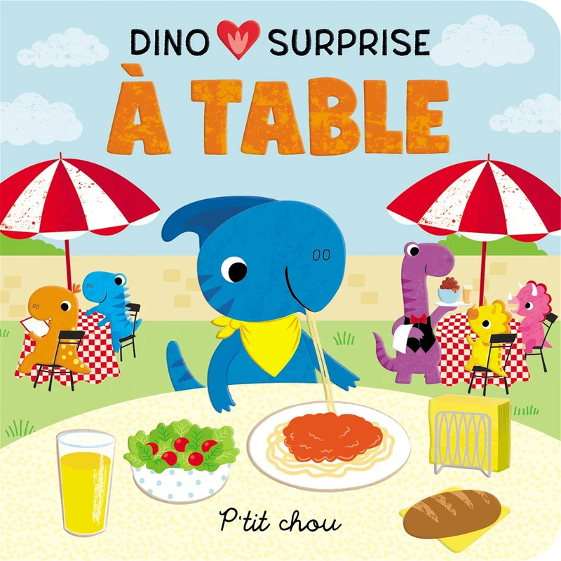 Dino surprise à table Rabats surprises