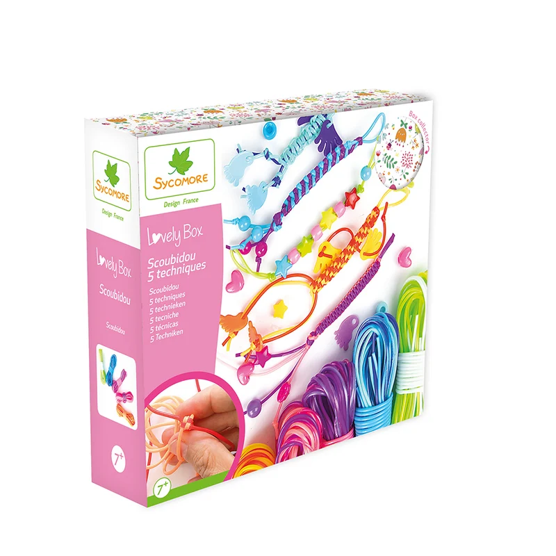 Lovely Box 5 techniques Scoubidou