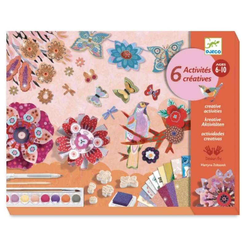 Coffret activités Le jardin de fleurs