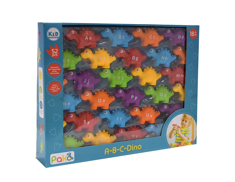 Pakö - Alphabet Dino 52 pièces