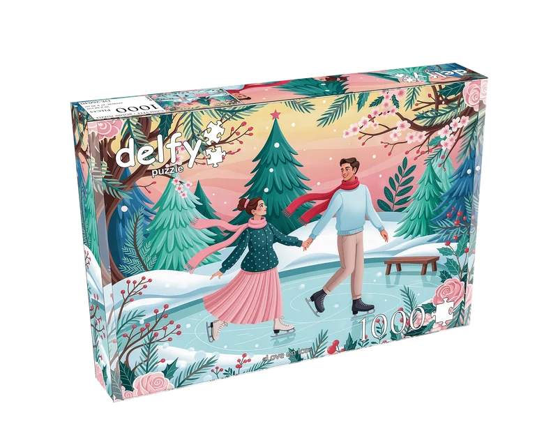 Love on ice , 1000 pièces