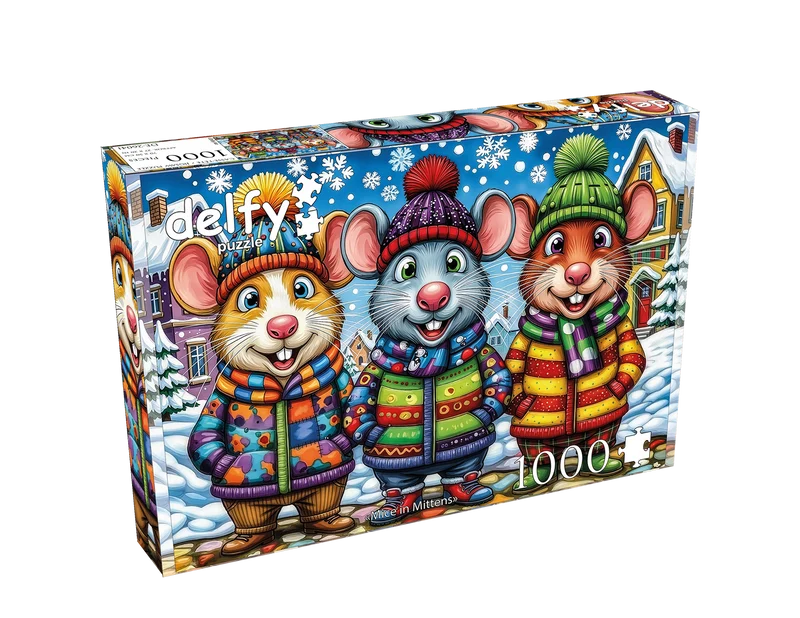 Mice 7 Mittens, 1000 pièces