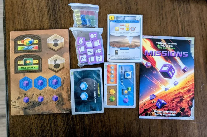 Terraforming Mars jeu de dés - Ext. Missions (FR)