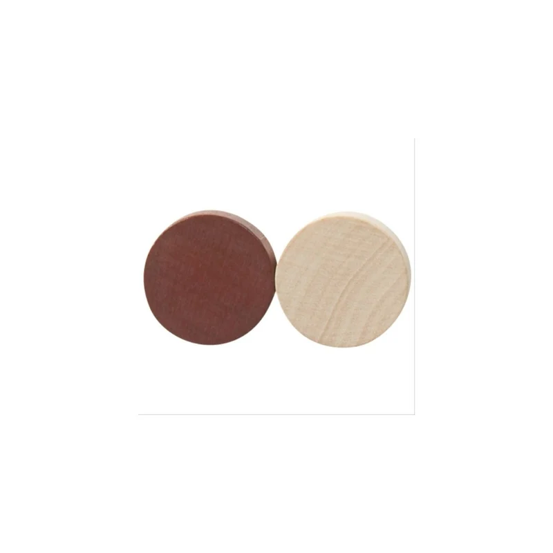 Pions de backgammon bois simple