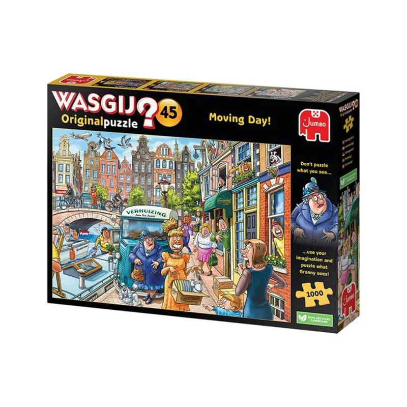 Wasgij - Original 45 - Journée de déménagement | Moving House (1000 pcs)