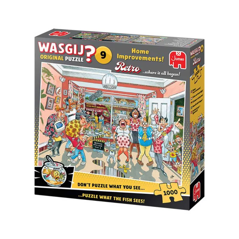 Wasgij Rétro Original 9 - Petites rénovations | Home Improvements (1000 pcs)