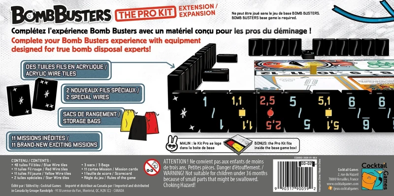 Bomb Busters : Ext. Pro Kit Deluxe (ML)