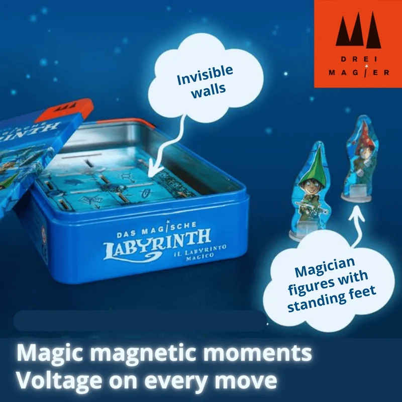Le labyrinthe magique - Boîte de métal (FR)