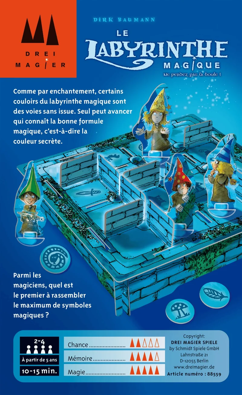 Le labyrinthe magique - Boîte de métal (FR)