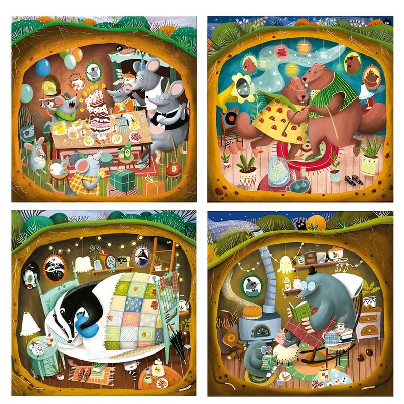 Contes de la forêt | Forest Tales (1x12, 1x16, 1x20 & 1x25 pcs)