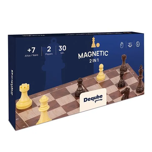 Jeu d’échecs et dames magnétiques