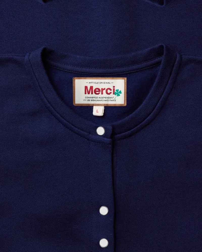 Merci - Gilet Rose - Marine
