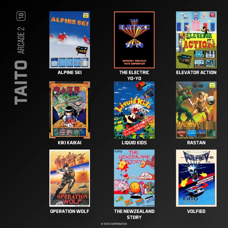 Blaze Evercade - TAITO Arcade Collection 2 - Cartouche n°18