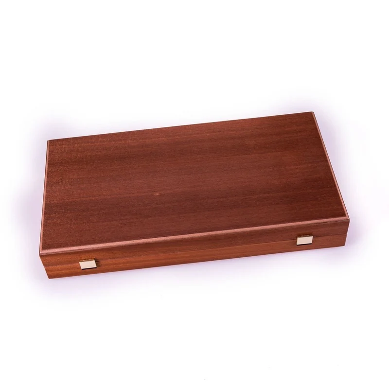 Jacquet Acajou en bois marqueté
