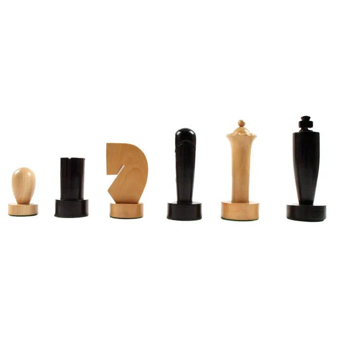 Ensemble d'échecs Berliner en sycomore et poirier teinté bois - Ulbrich