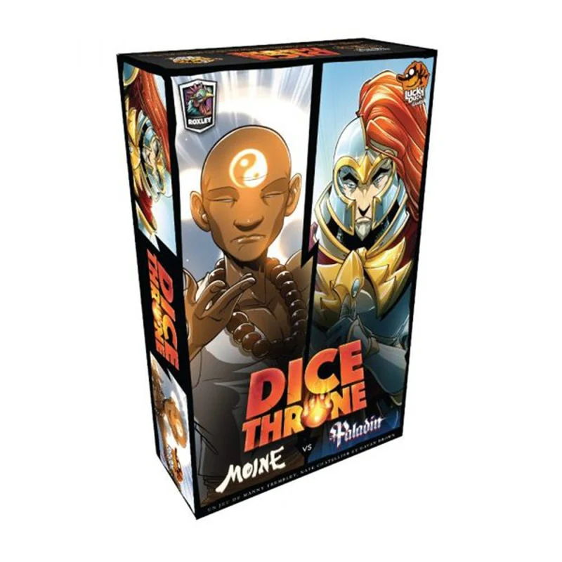 Dice Throne Saison 1 - Moine Vs Paladin