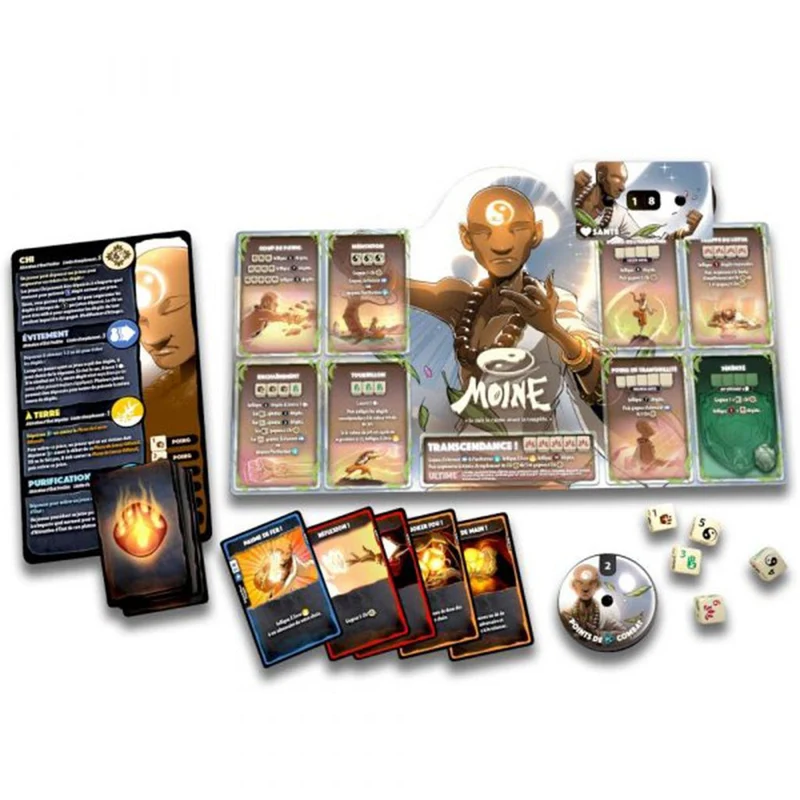 Dice Throne Saison 1 - Moine Vs Paladin