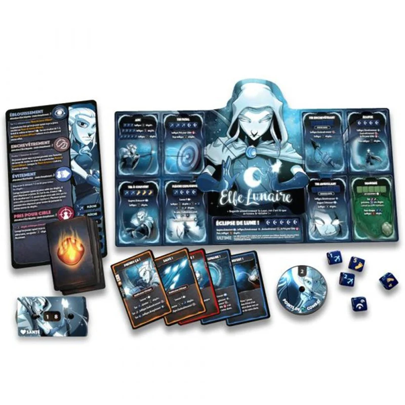 Dice Throne Saison 1 - Barbare Vs Elfe Lunaire