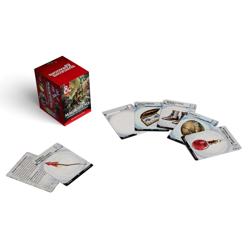 D&D Dungeons & Dragons: RPG Reference Cards Magic Items Common and Uncommon (EN)