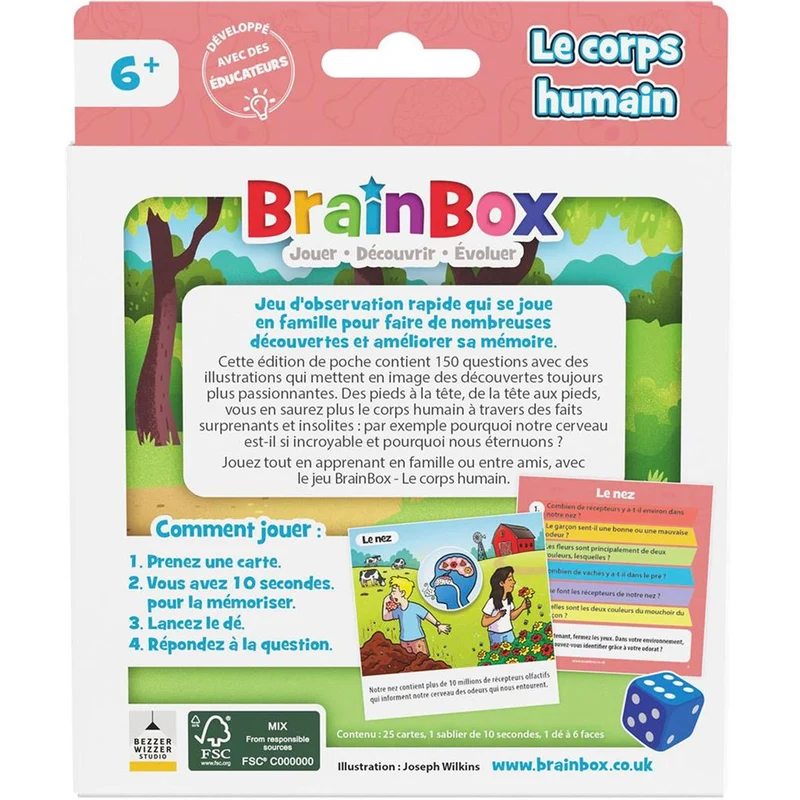 Brainbox Pocket - Le corps humain (FR)