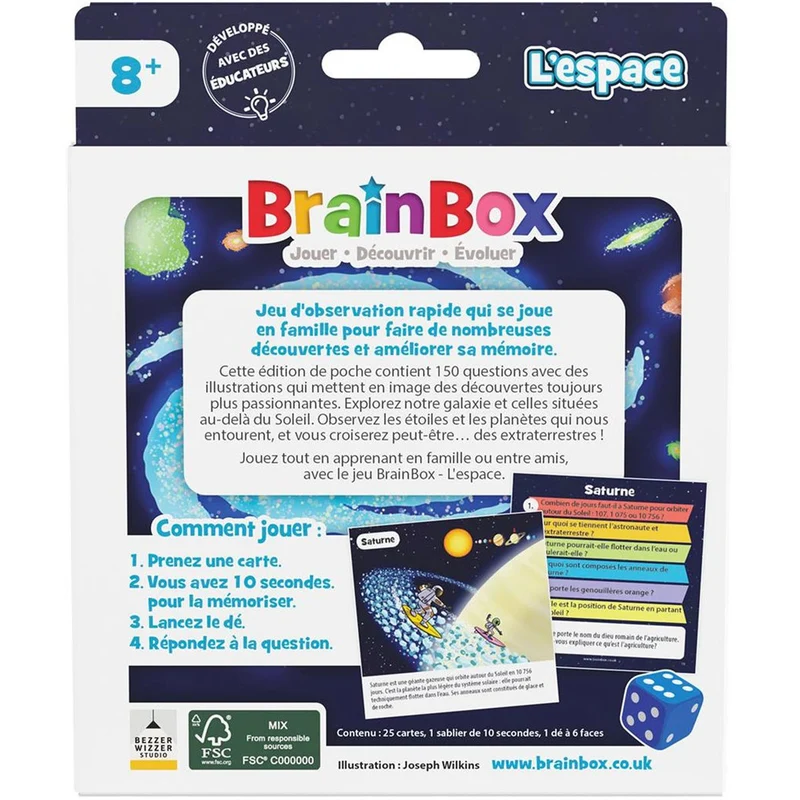 Brainbox Pocket - L'espace (FR)