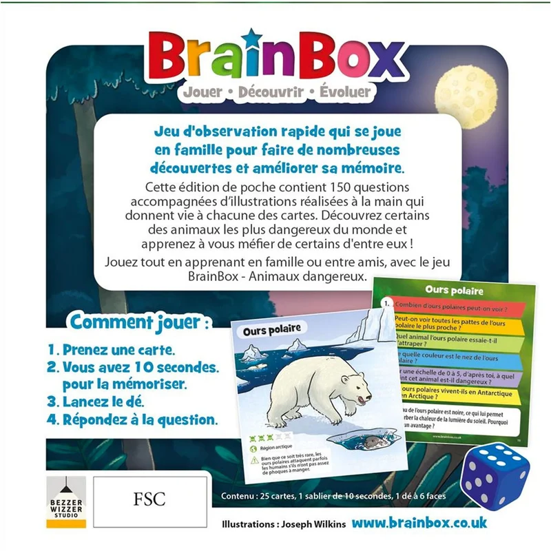Brainbox Pocket - Animaux dangereux (FR)