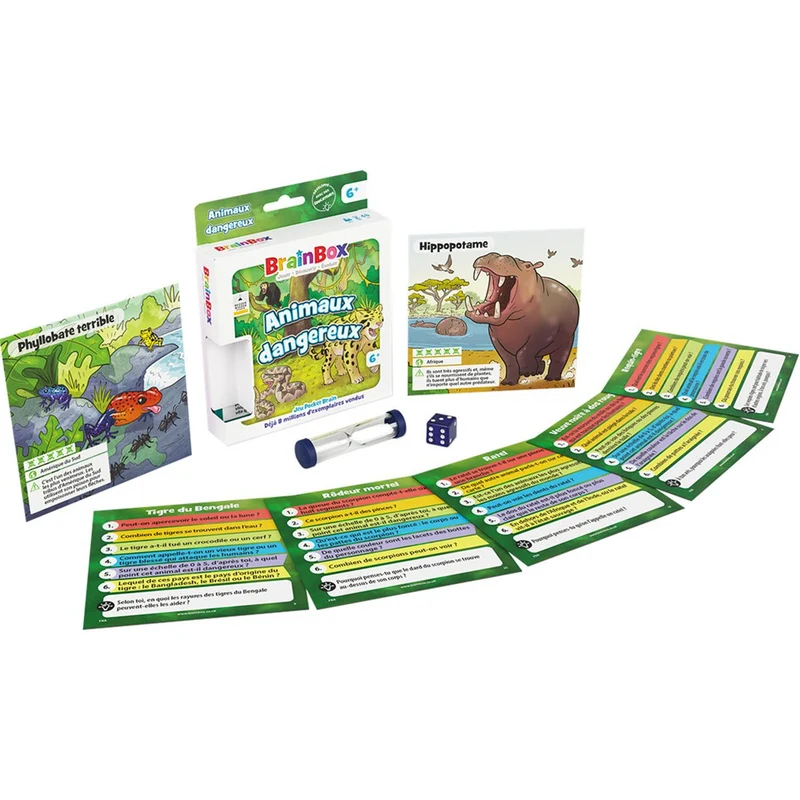 Brainbox Pocket - Animaux dangereux (FR)
