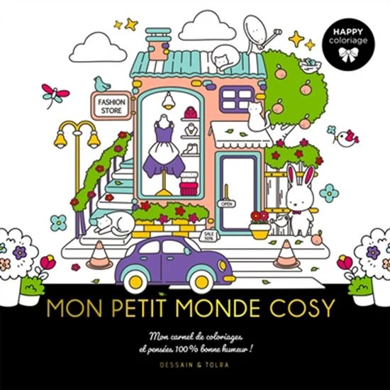 Mon petit monde Cosy Coloriages