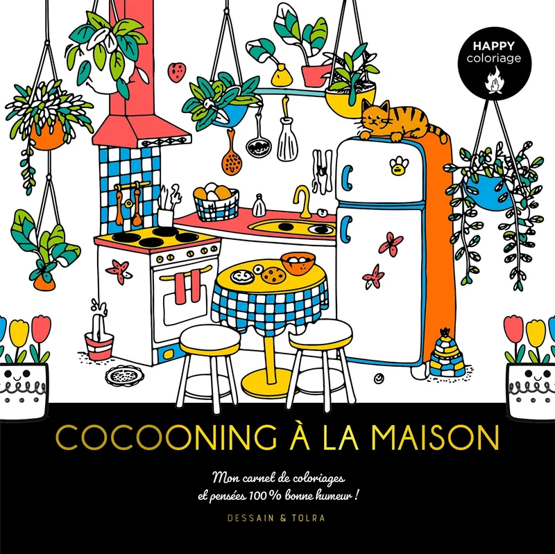 Cocooning à la maison Coloriages