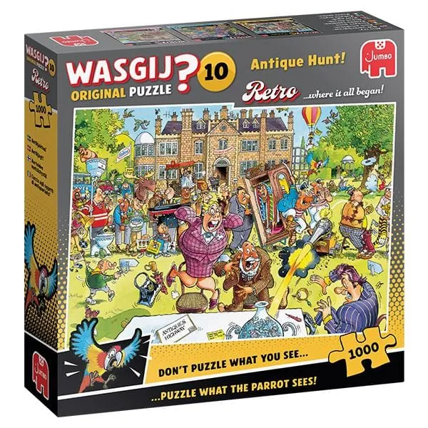 Wasgij Original Retro 10 - La chasse aux antiquités! (1000pcs)
