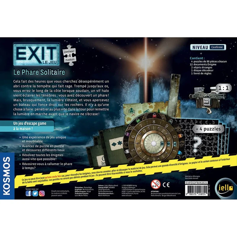 Exit Puzzle - Le Phare Solitaire