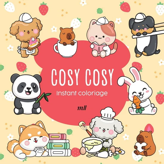 Cosy cosy: Instant coloriage