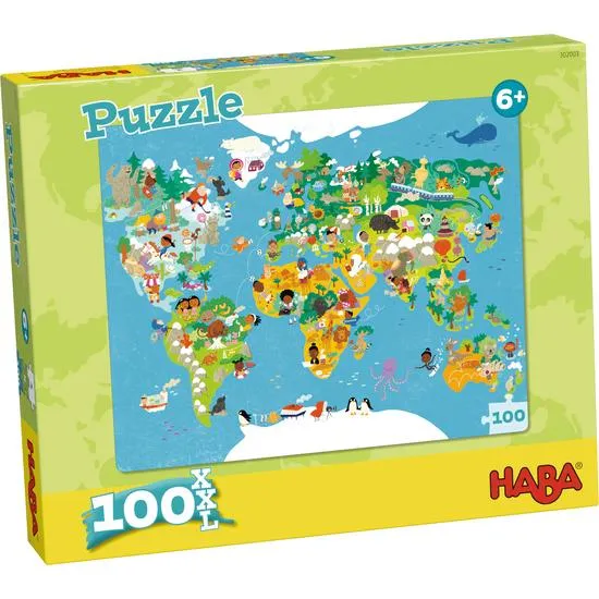 Puzzle - Carte Du Monde