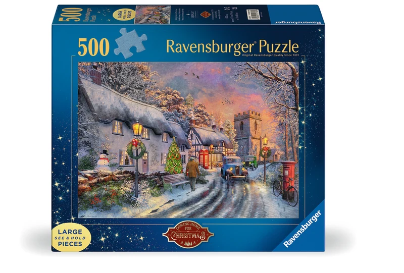 Retour à la maison pour Noël, 500 pièces
