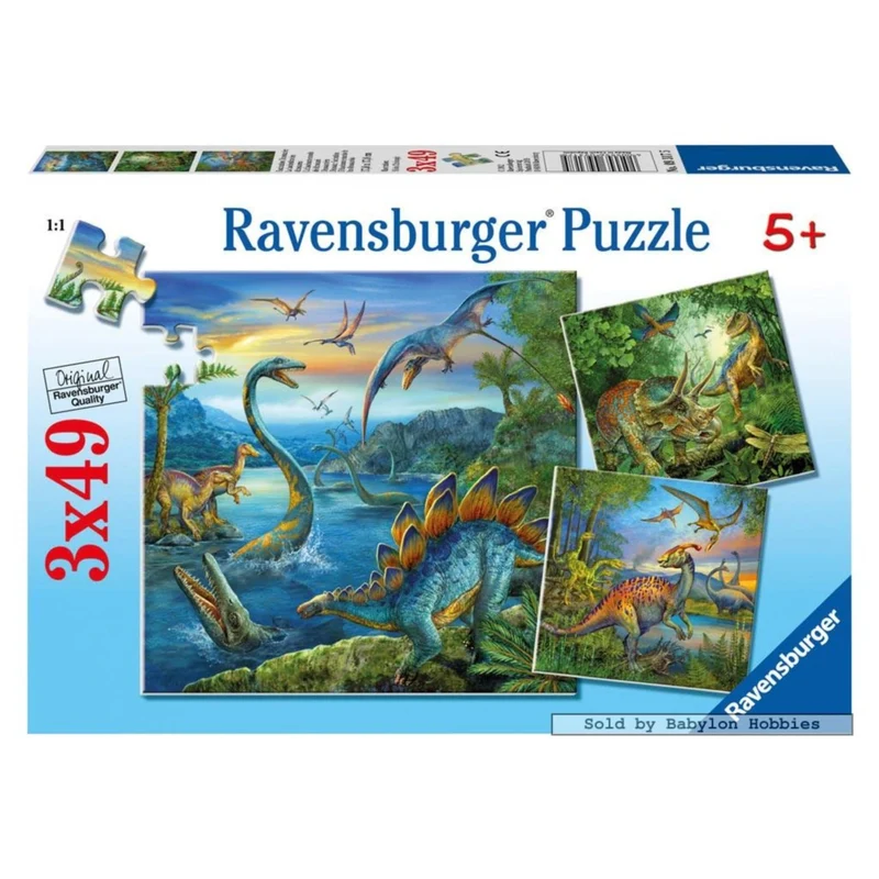 Dinosaure fascination (3x49 pcs)