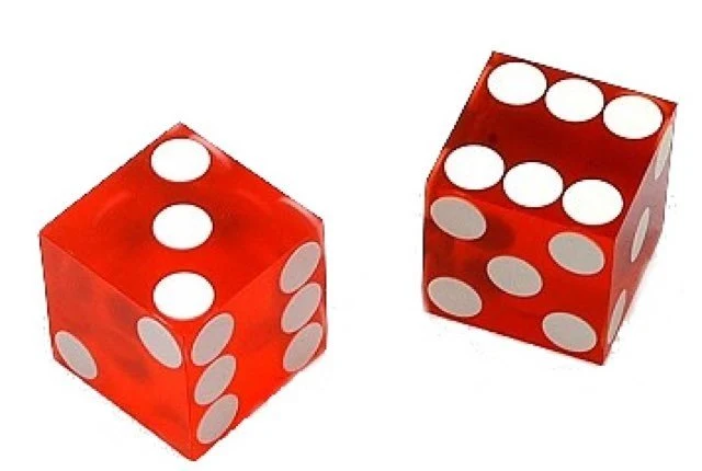 Dés de Craps 19 mm (la paire)