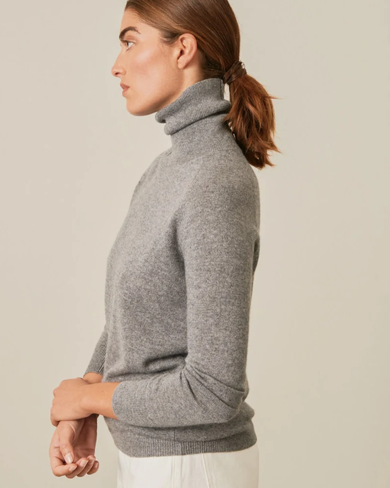 Merci - Pull En Cachemire Alix - Gris