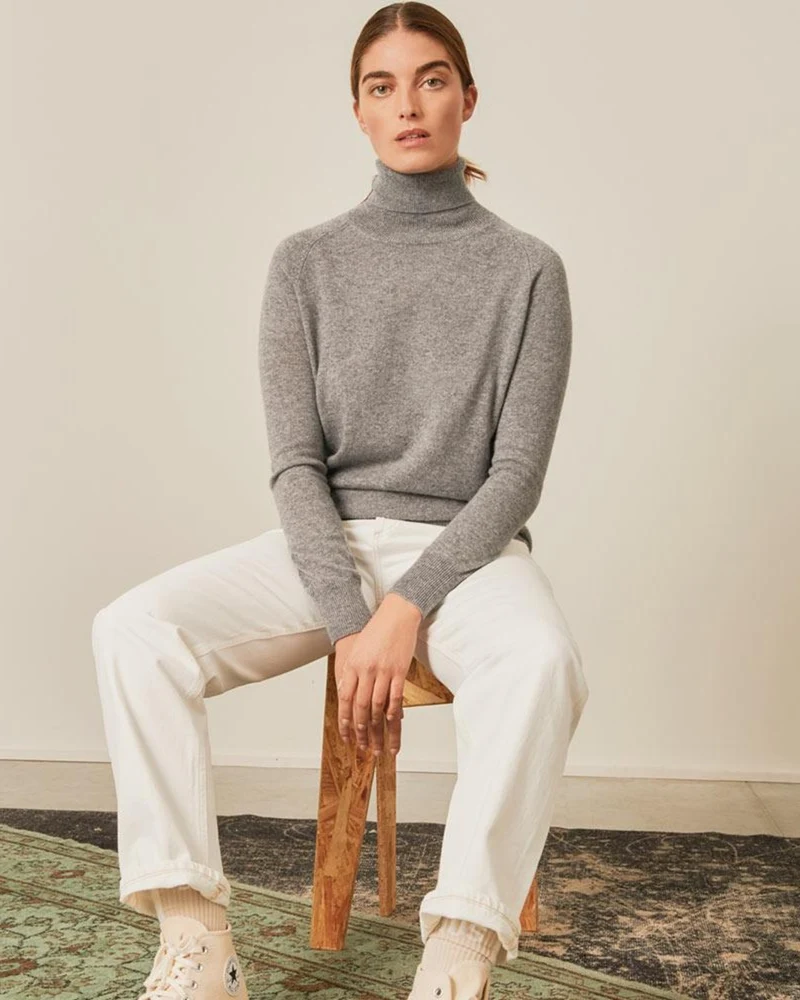 Merci - Pull En Cachemire Alix - Gris