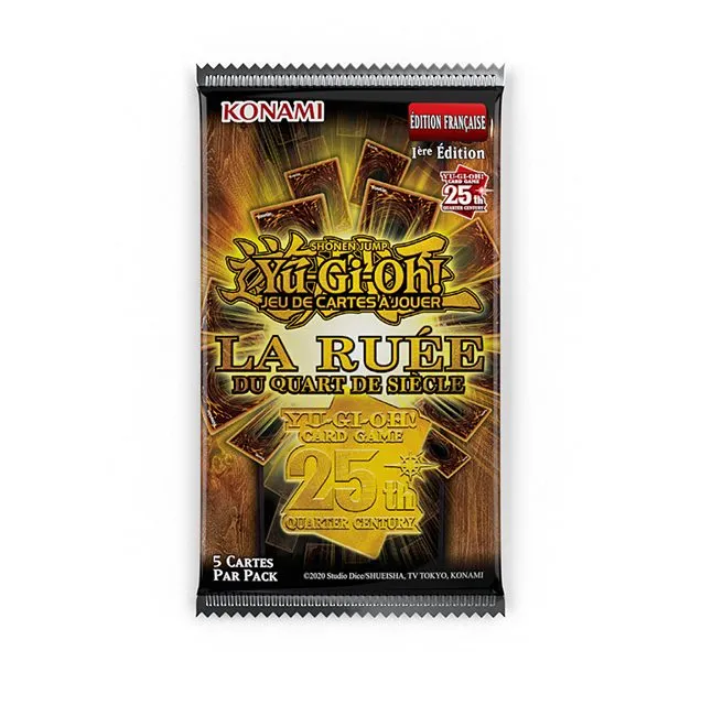 YU-GI-OH! - La ruée du quart de siècle - Booster