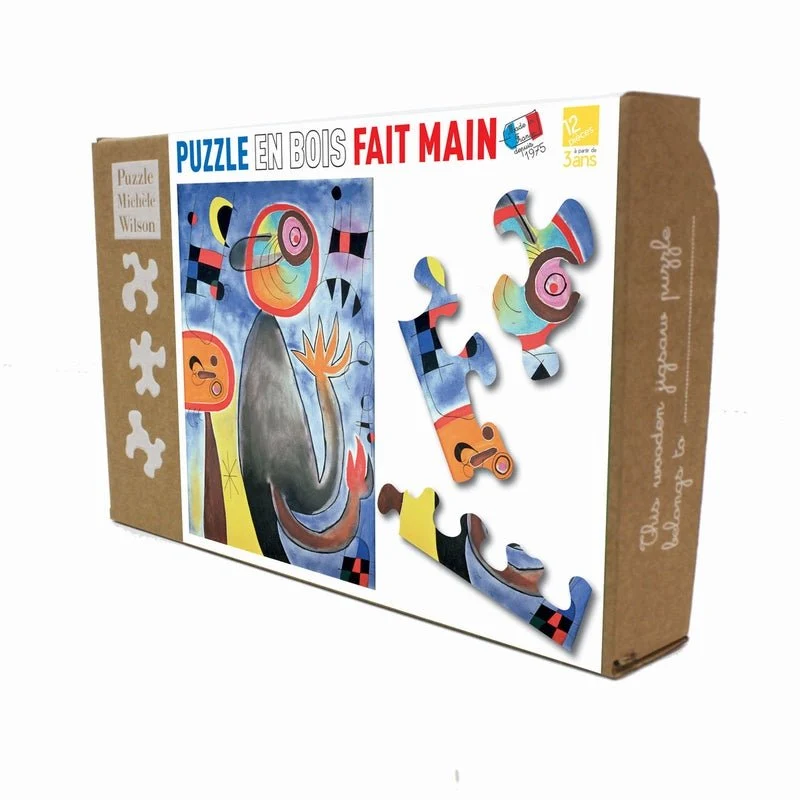 Puzzle MW - 12 p - Echelles en roue de feu - Miro