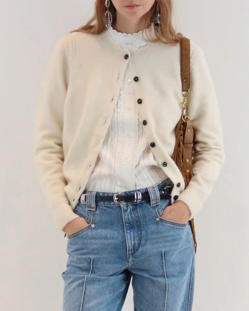 Isabel Marant - Cardigan Naia - Écru