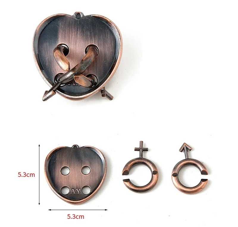 Casse-Tête Metal - Le Coeur