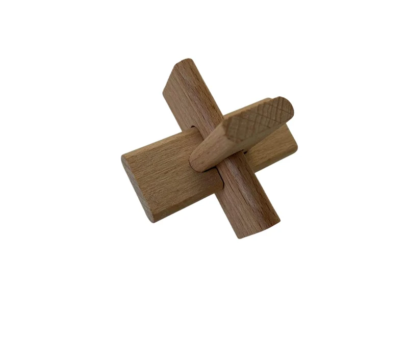 Wooden Casse-Tête : Croix