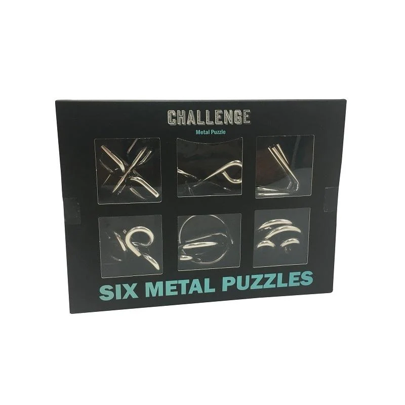 Coffret 6 Casse-Tête Metal
