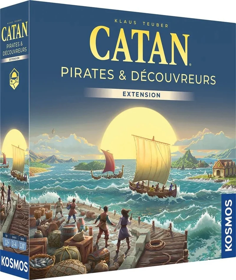 Catan extension - Pirates et découvreurs